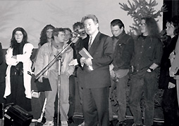 Verleihung des Landespreises für initiative Kulturarbeit an das Kino Ebensee 1992